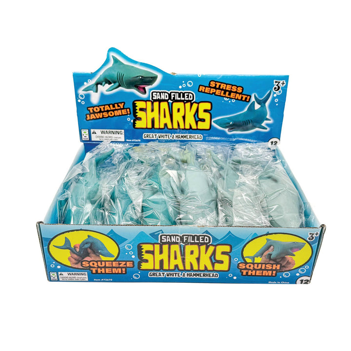 SAND FILLED SHARK TO
