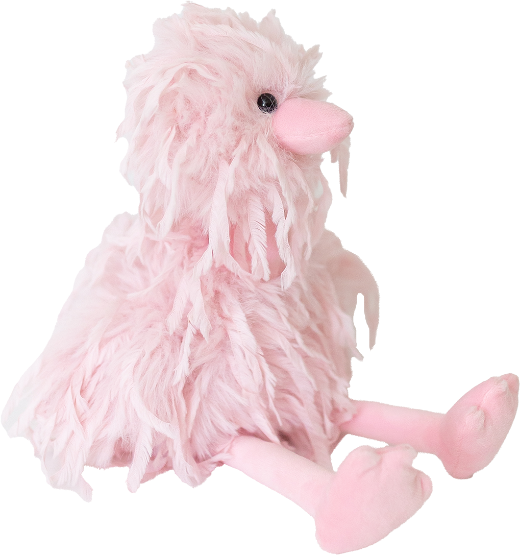 BHTB Feathers Pink Flamingo Plushie