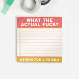 Actual F*ck Large Sticky Notes (4 x 4-inches)