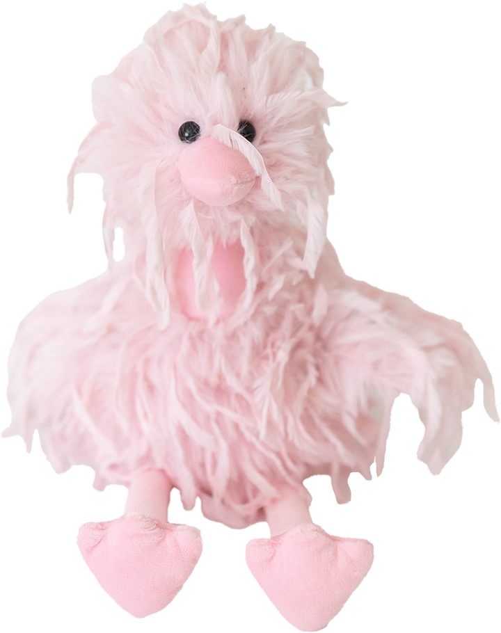 BHTB Feathers Pink Flamingo Plushie