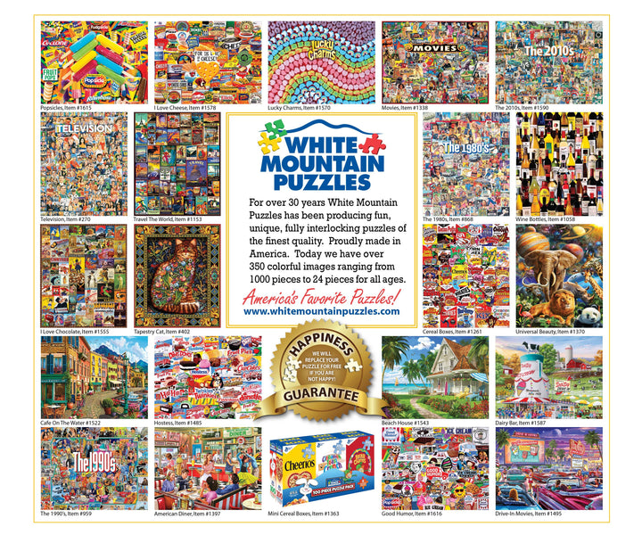 Cereal Boxes (1261pz) - 1000 Piece Jigsaw Puzzle