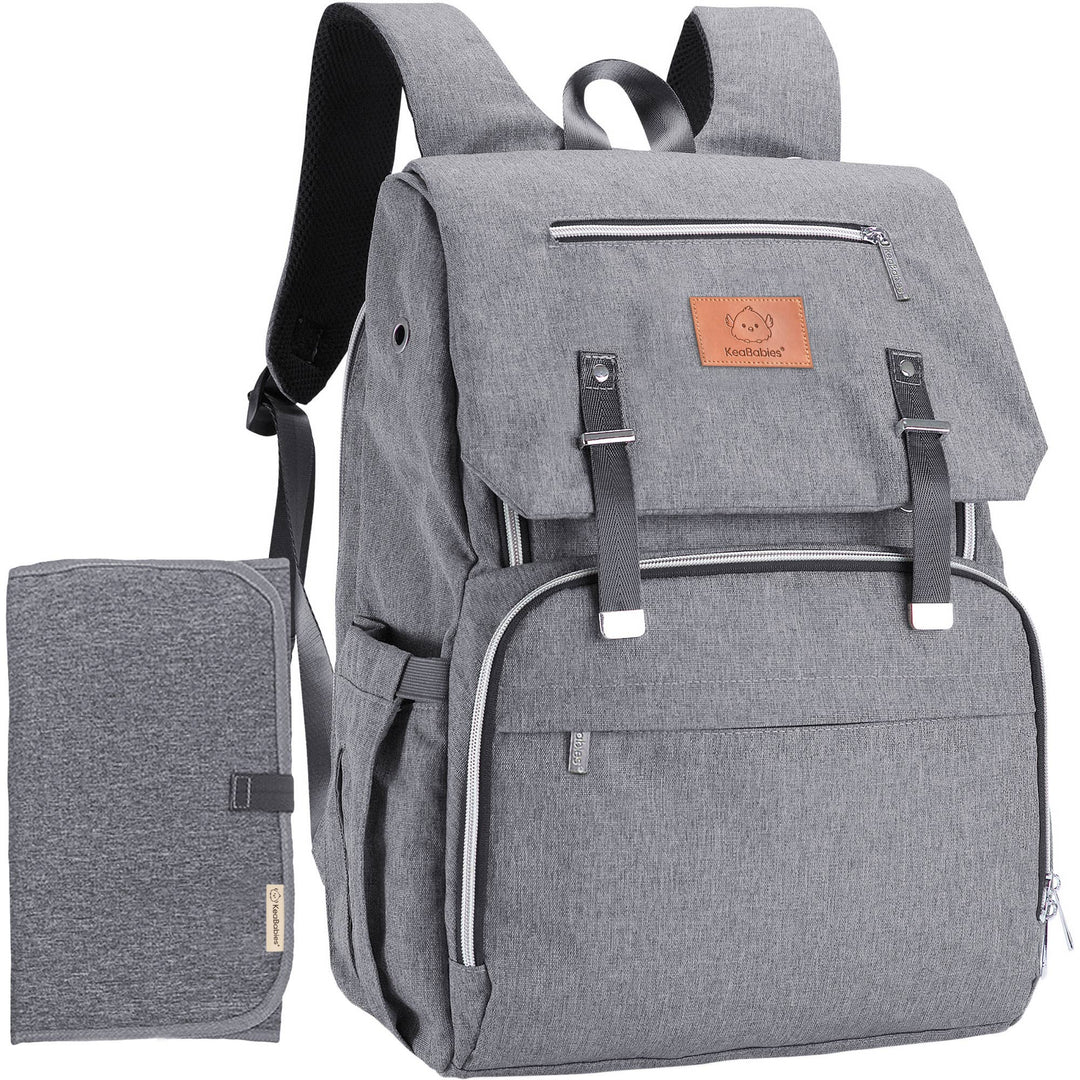 Explorer Diaper Bag Backpack, Changing Pad, Stroller Straps