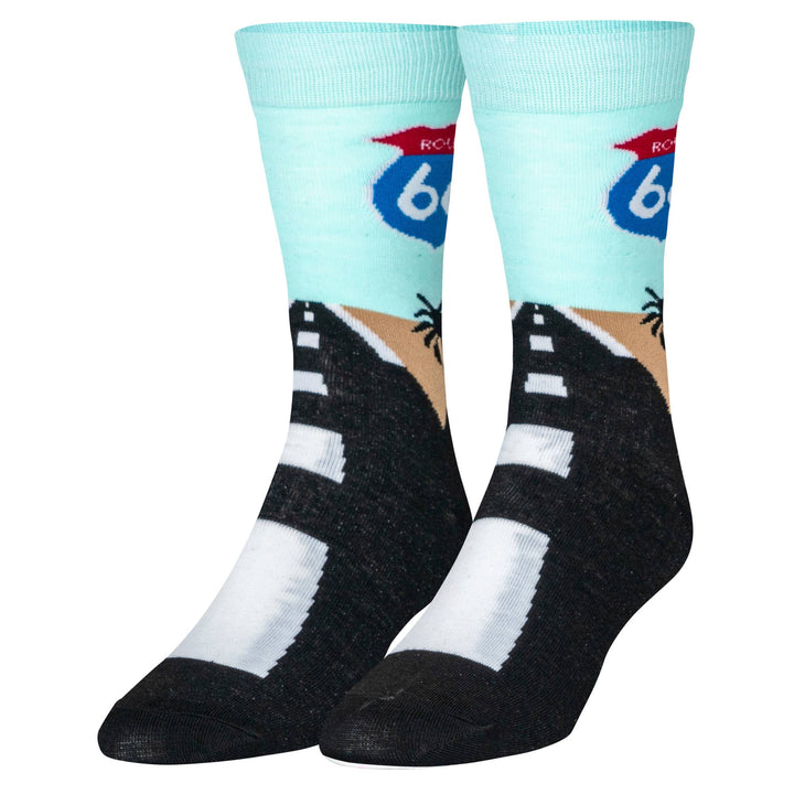 Route 66 - Mens Crew Folded