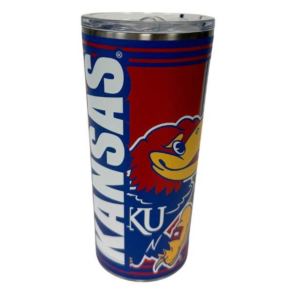 Kansas Jayhawks Tumblers - 20OZ Hero Digital Ultra Stainless
