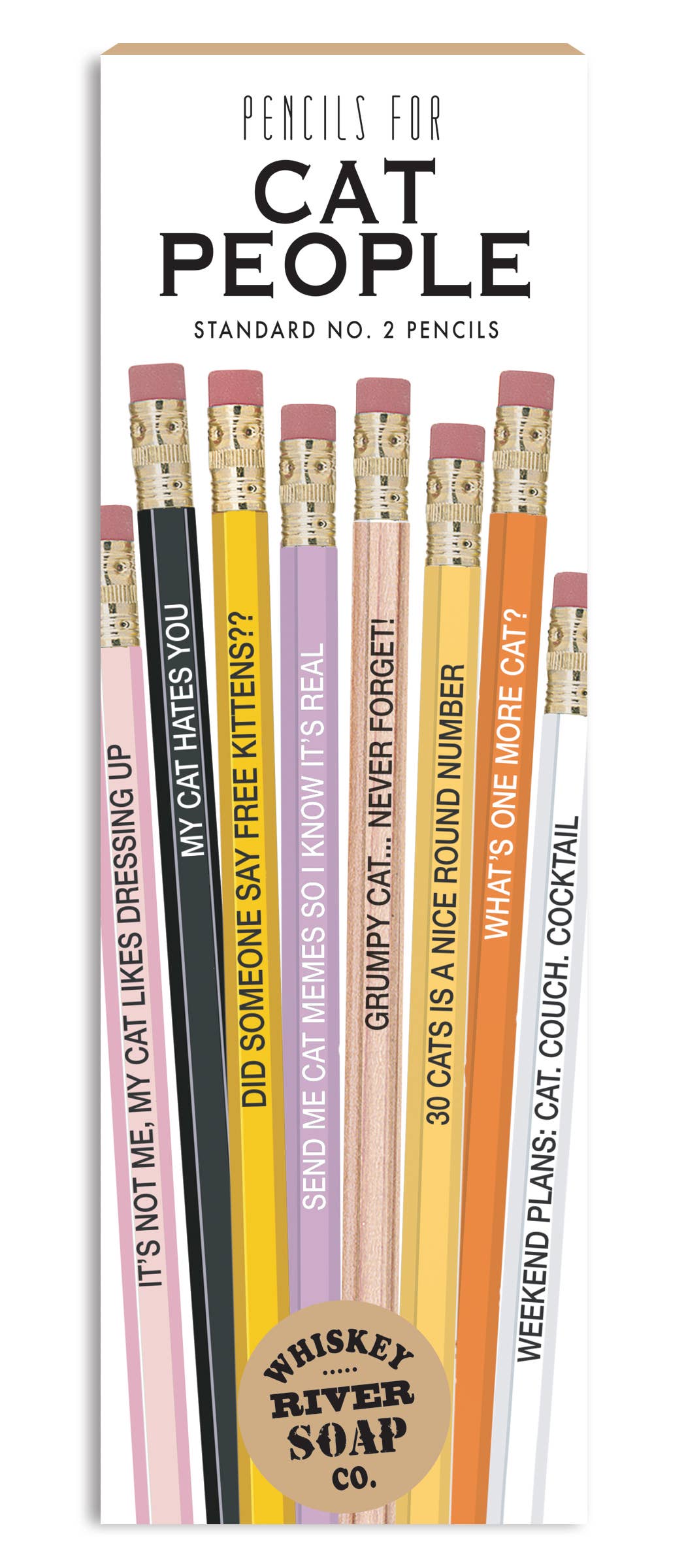 Pencils for Cat People Original Pkg | Funny Pencils