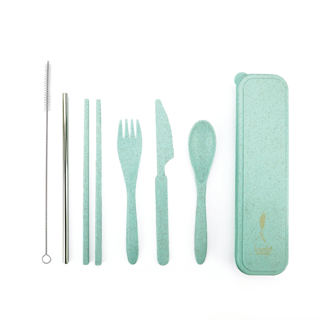 Krumbs Kitchen Against the Grain Wheat Straw Utensils