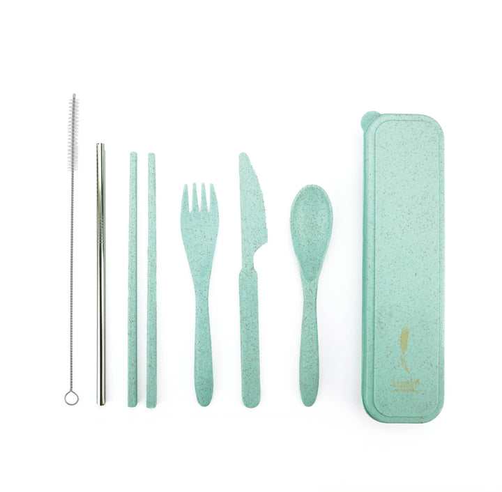 Krumbs Kitchen Against the Grain Wheat Straw Utensils