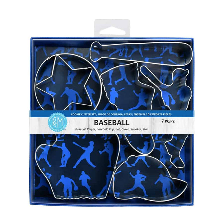 Baseball 7 PC Cookie Cutter Set