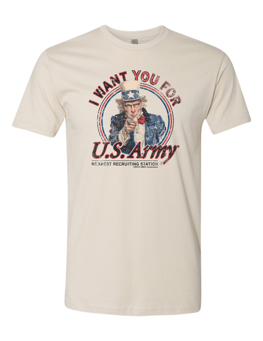 Uncle Sam I want YOU for U.S. Army Historical Poster Tee