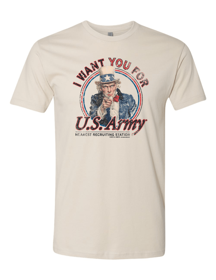 Uncle Sam I want YOU for U.S. Army Historical Poster Tee