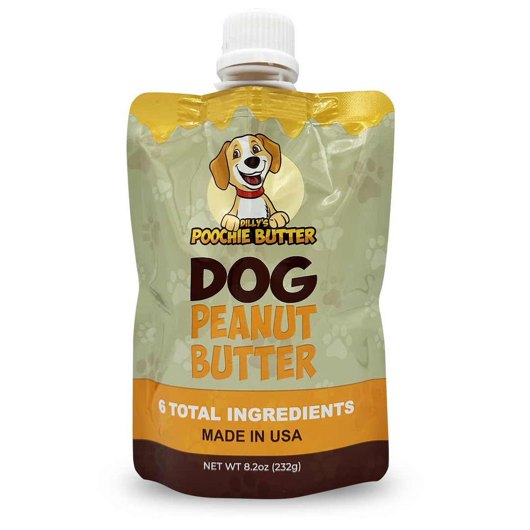 8.2oz Dog Peanut Butter Squeeze Pack