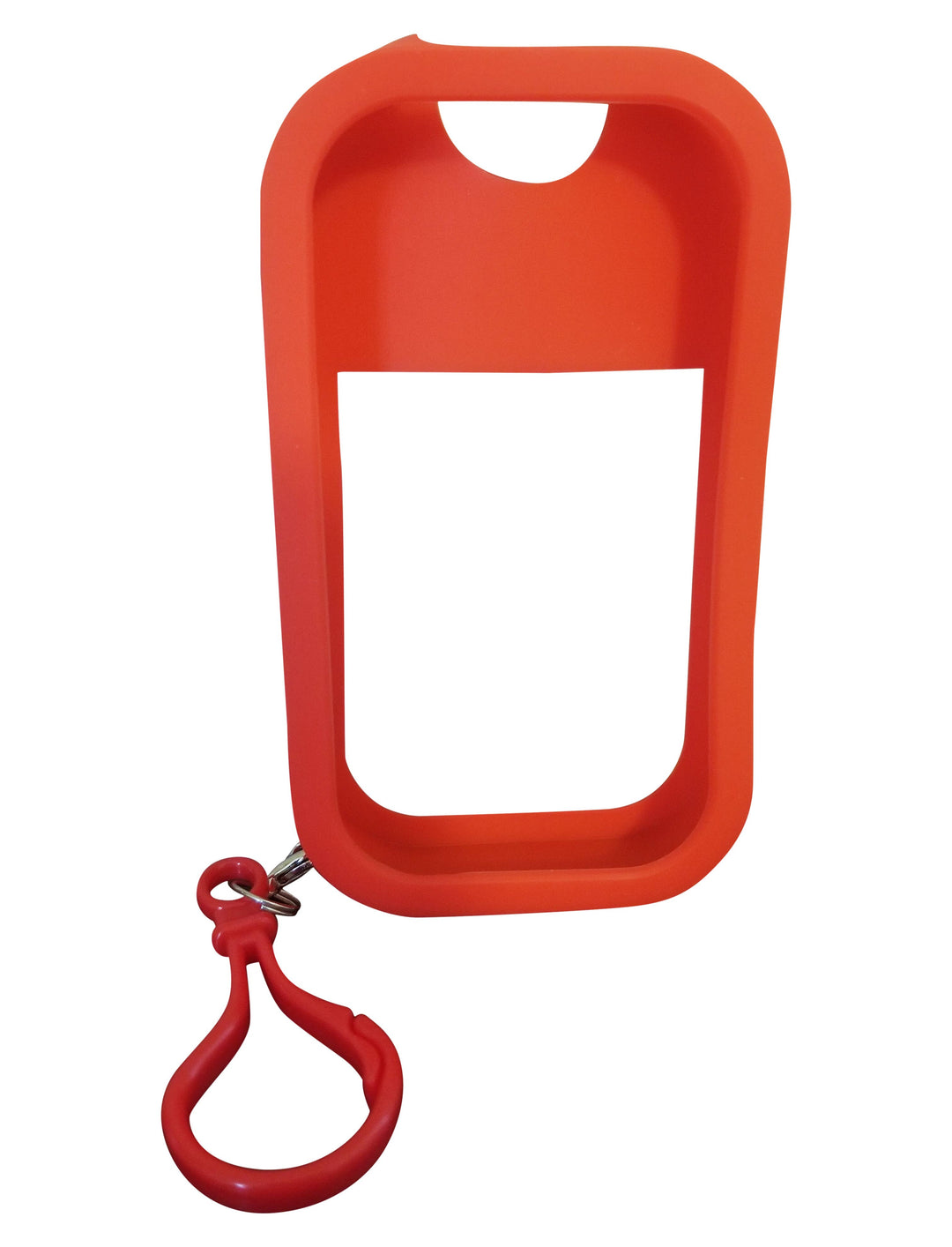 Red Hand Sanitizer Cover Shield
