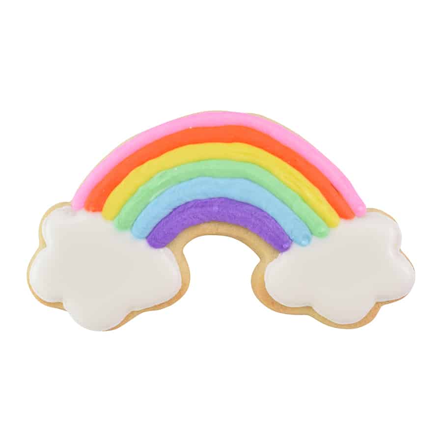 Rainbow Cookie Cutter (4.75")