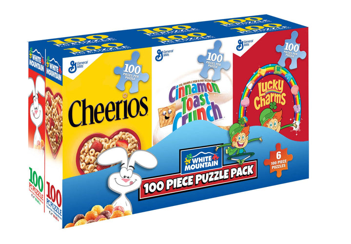 Mini Cereal Boxes (1363pz) - 100 Piece Jigsaw Puzzle