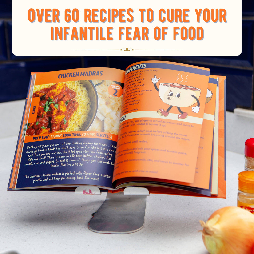 Grow Up! A Picky Eaters Recipe Gift Book - Gag Gifts