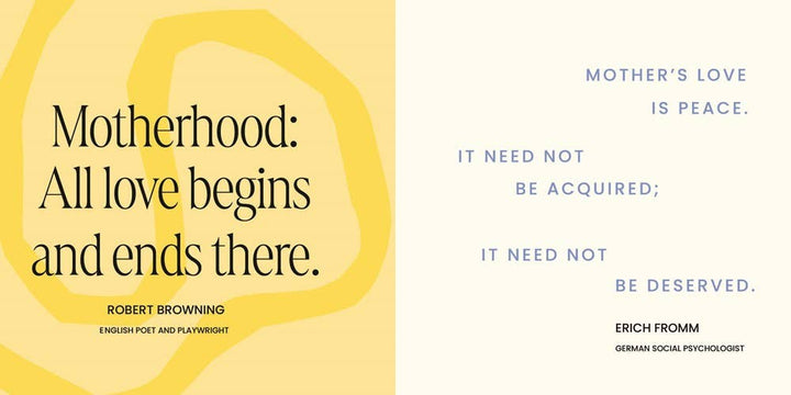 I Love You, Mom : 100 Illustrated Quotes for Mothers
