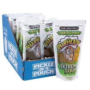 VAN HOLTEN'S WARHEADS PICKLE IN A POUCH