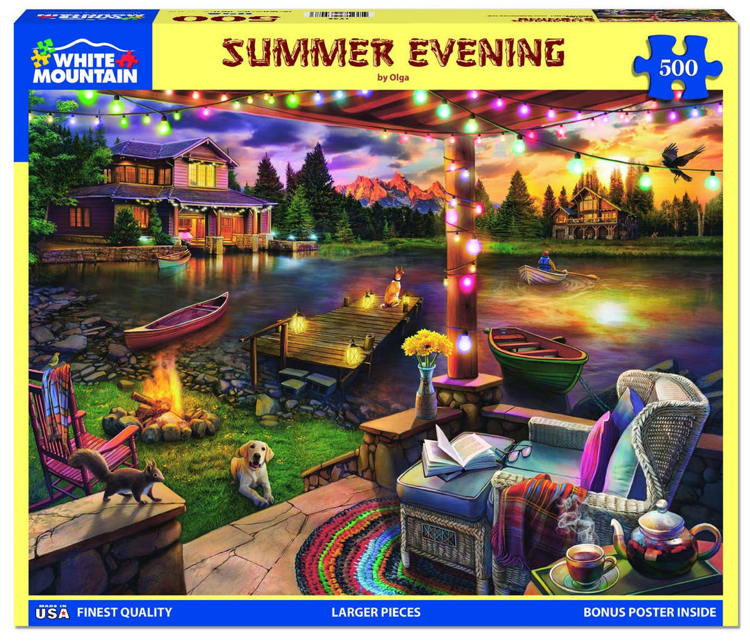 Summer Evening (1752pz) - 500 Piece Jigsaw Puzzle