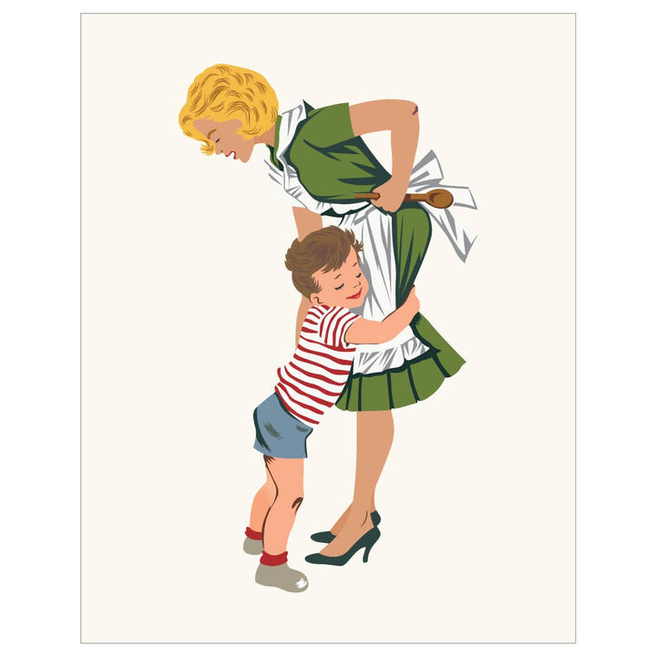 2.5'' x 3.5 Loving Mother & Son Magnet