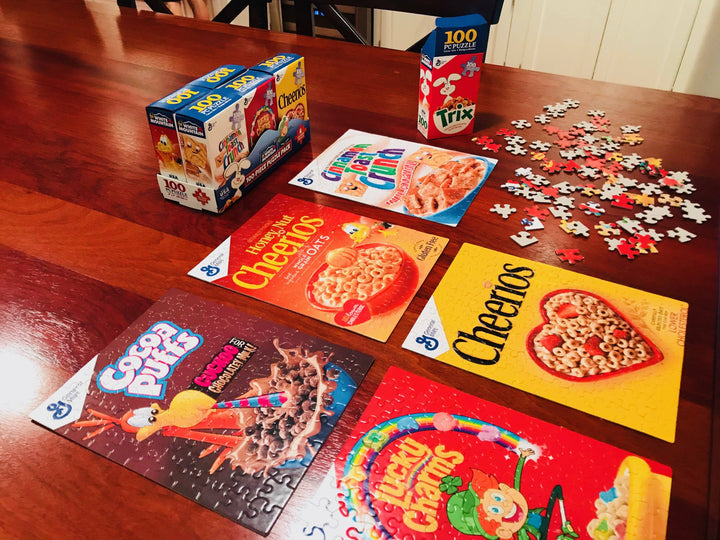 Mini Cereal Boxes (1363pz) - 100 Piece Jigsaw Puzzle