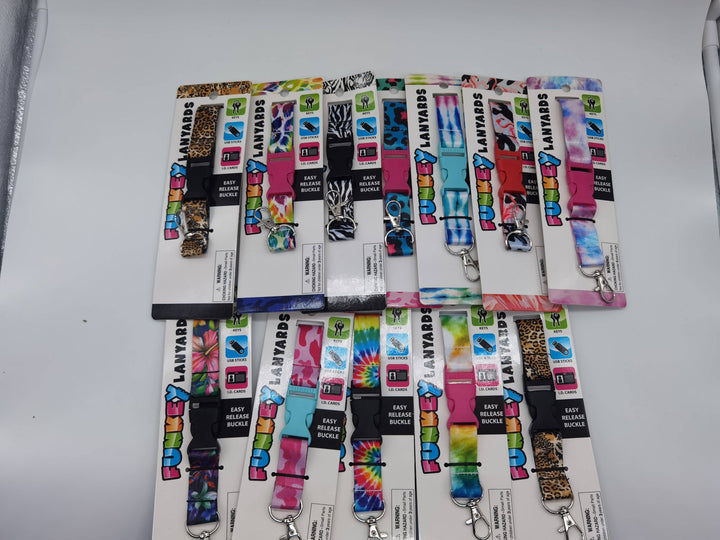 Keychain Lanyard with Detachable Clip