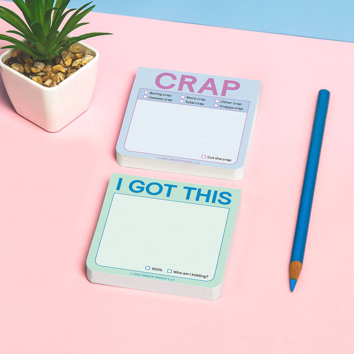 Crap Sticky Note (Pastel Version)