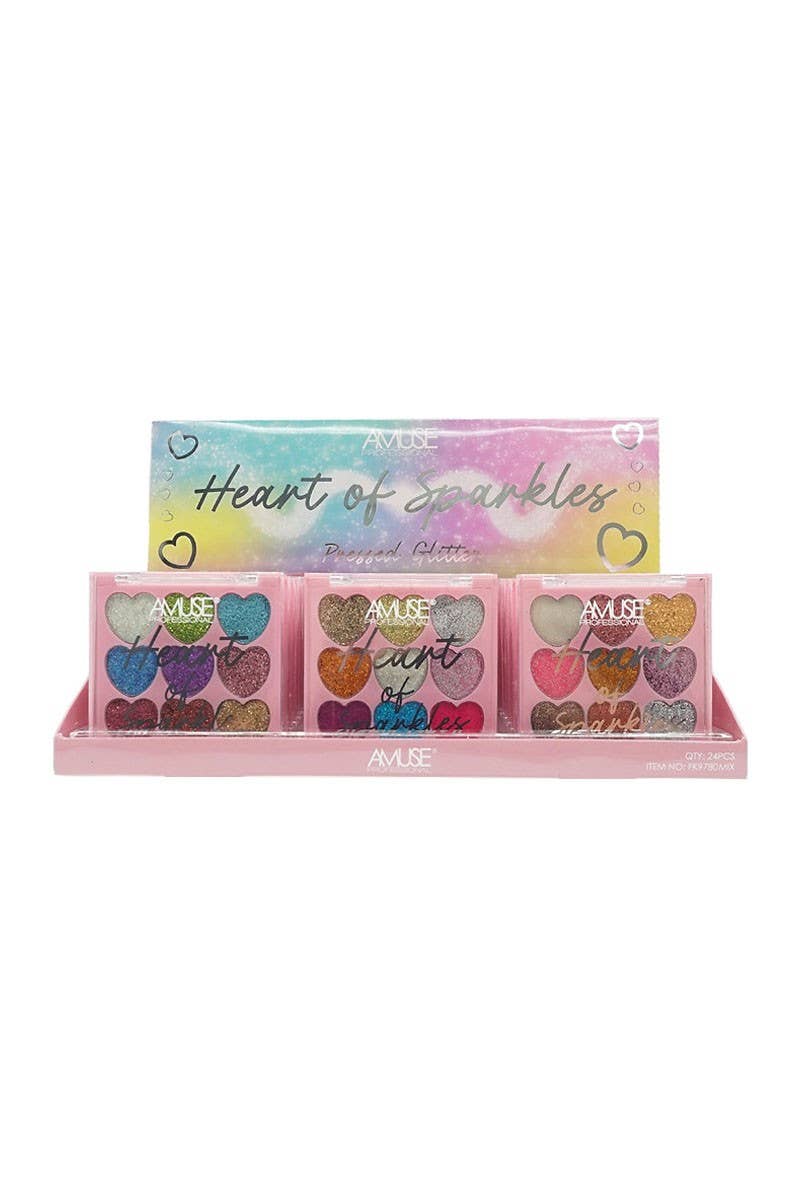 Amuse  Heart of Sparkles Pressed Glitter