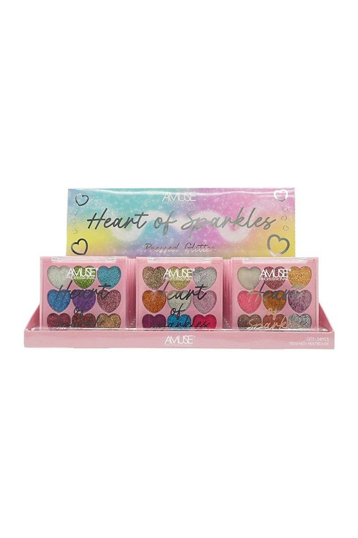 Amuse  Heart of Sparkles Pressed Glitter