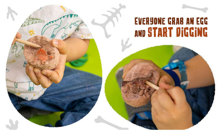 12 Dino Eggs STEM Dinosaur Toy For Kids