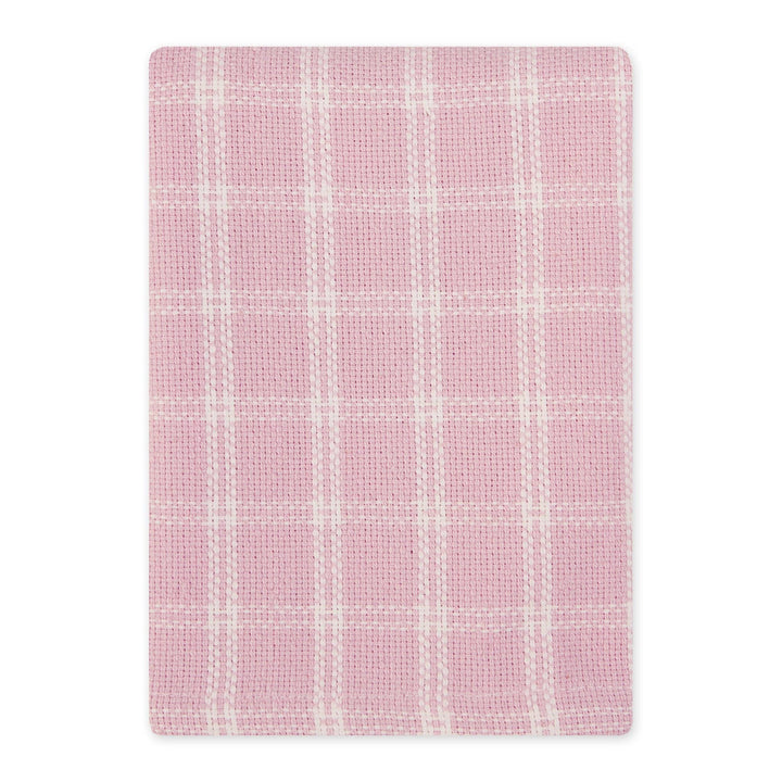 Spring Windowpane Plaid  Heavyweight Dishcloth Set of 3