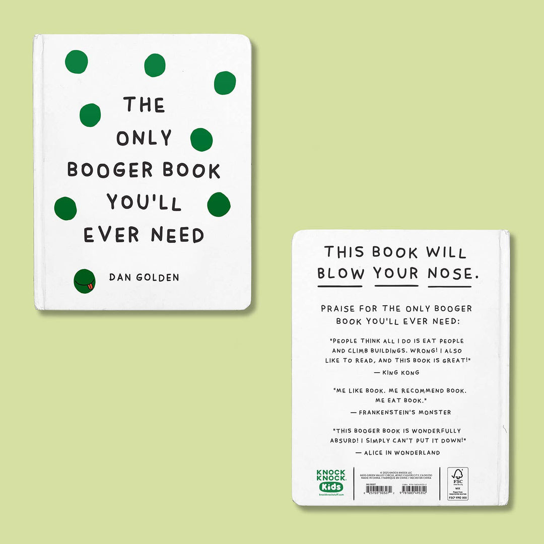 Knock Knock Kids - Only Booger Book You’ll Ever Need