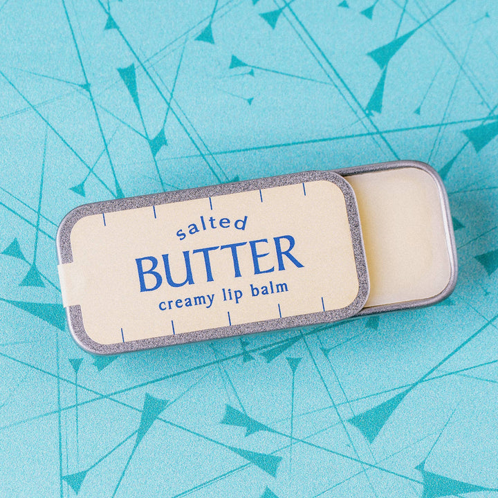 Salted Butter Creamy Lip Balm | Funny Old School Tin