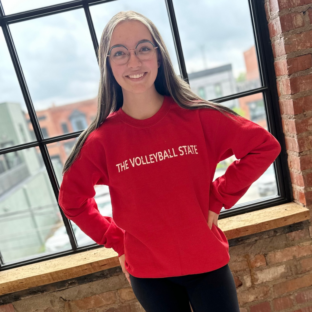 Nebraska Volleyball Crewneck