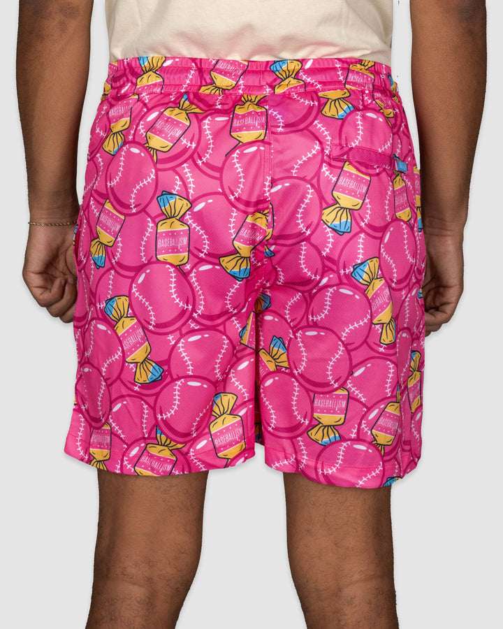 Doubles and Bubbles Diamond Air Mesh Shorts