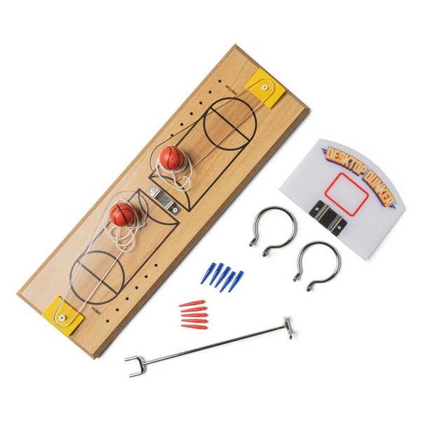 Modern Monkey Desktop Dunker Basketball Wooden Mini Game
