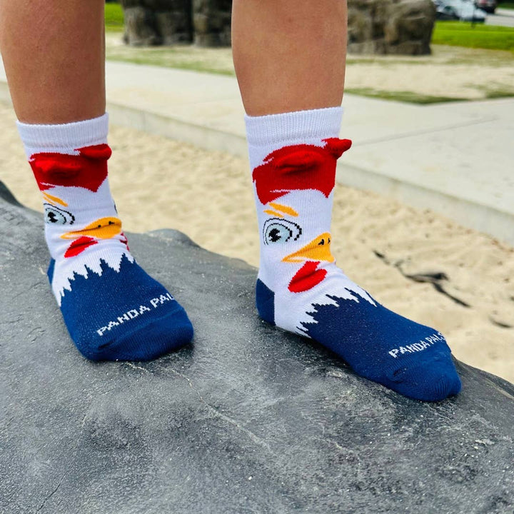 Rooster Socks from the Sock Panda (Age 3-7)