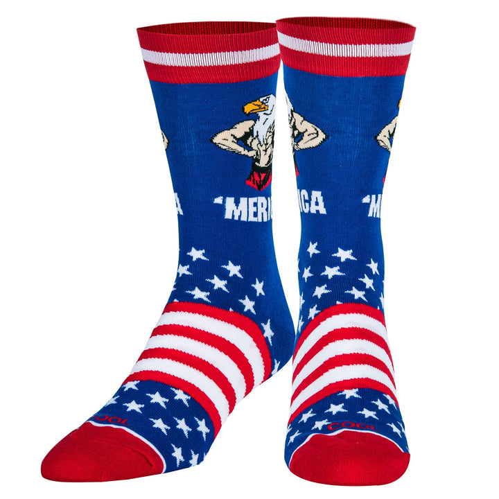 Merica' - Mens Crew Folded