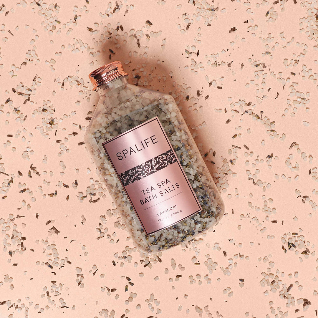 Petal-Infused Effervescent Mineral Bath Salts (Duo Pack)