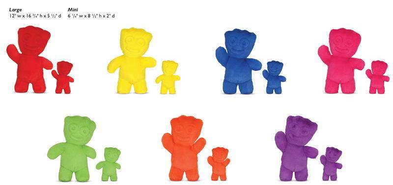 Spk Pink Character Embossed Plush