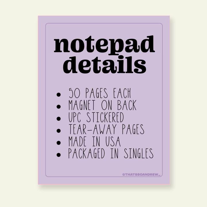 My Brain Has Too Many Tabs Open  - Snarky & Colorful Notepad