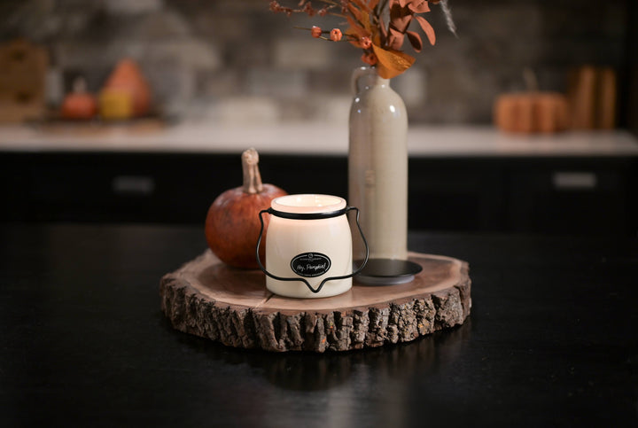 16 oz Butter Jar Candle: Hey, Pumpkin!