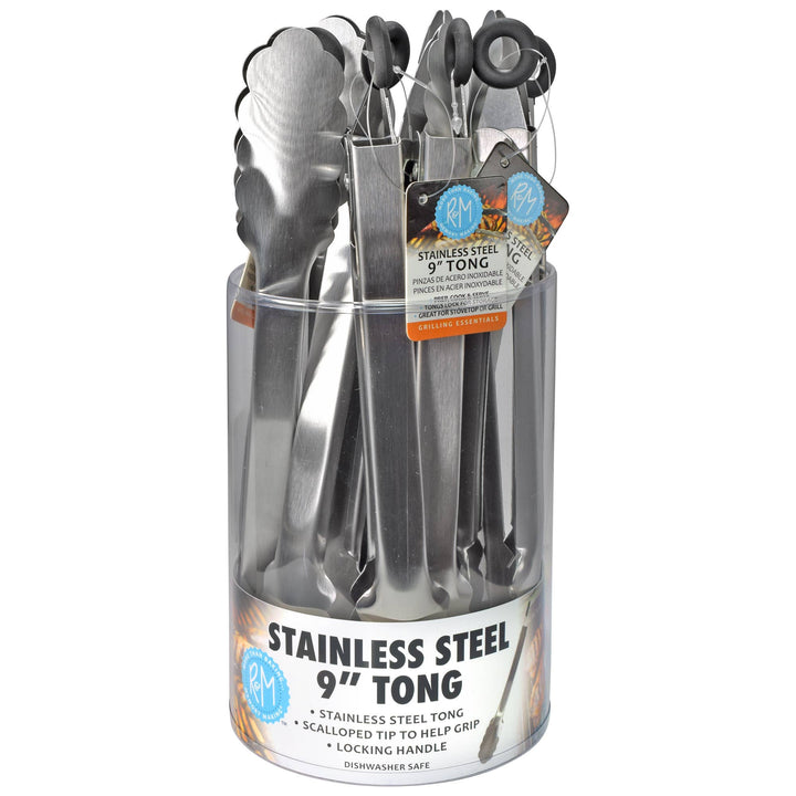 Stainless Steel 9" Tong
