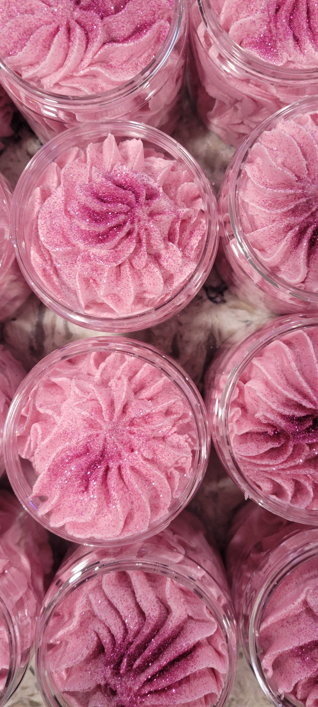 Pink Mimosa Whipped Soap + Scrub