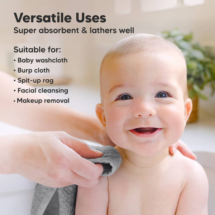6-Pack Baby Wash Cloths