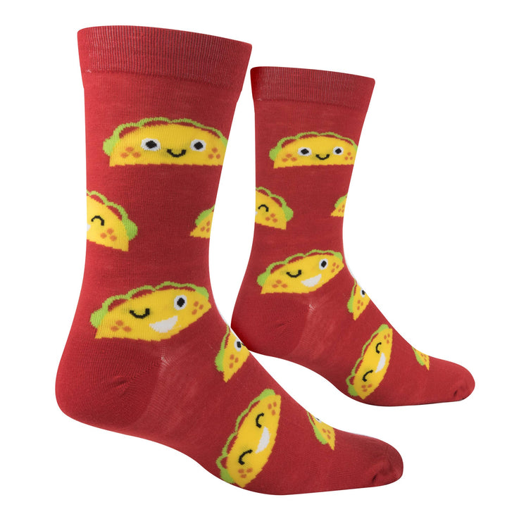 Crazy Socks - Mens Crew - Tacos