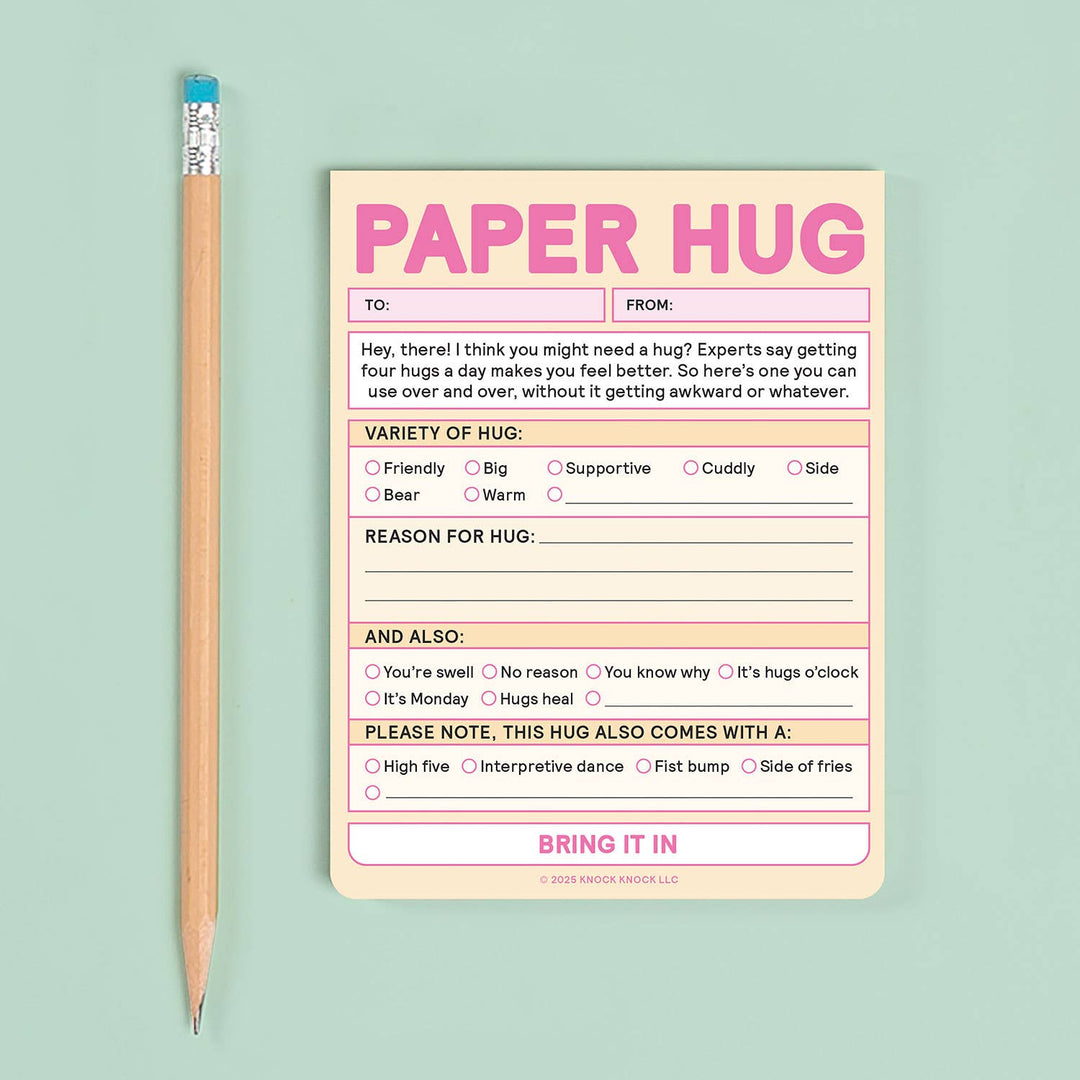 Paper Hug Nifty Note (Pastel Version)