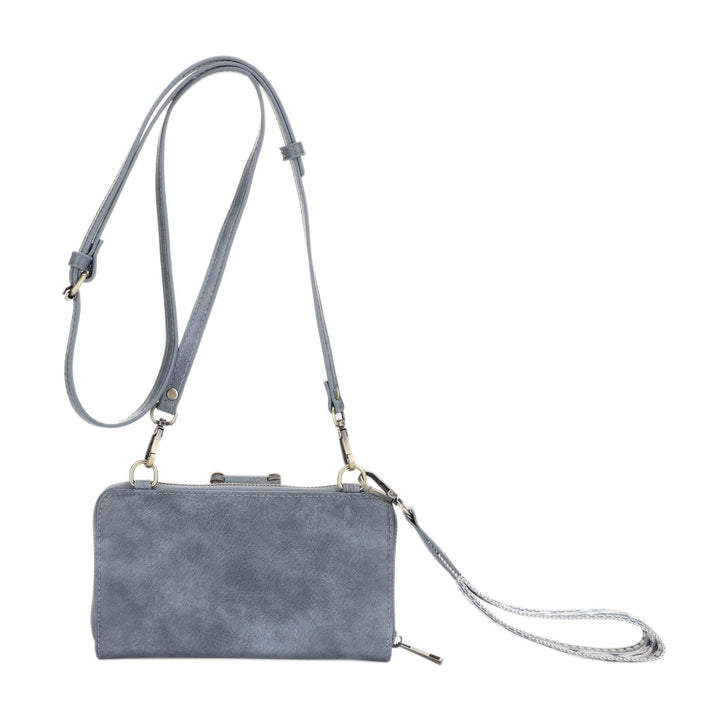 SV32087WW Jolie Crossbody Wallet With Boho Wrist Strap