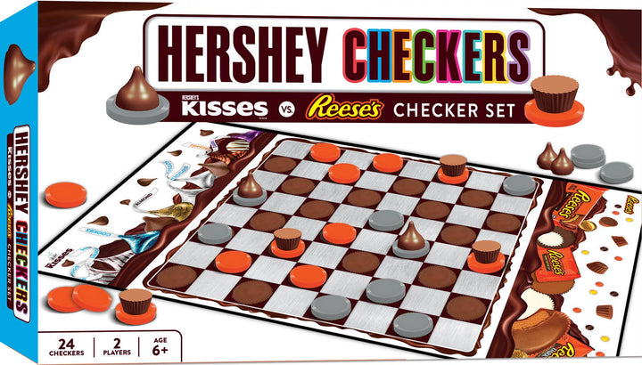 Hershey's Kisses vs Reese's Checkers Board Game