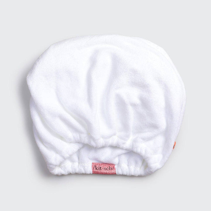 Microfiber Hair Towel  - White_Updated Cost