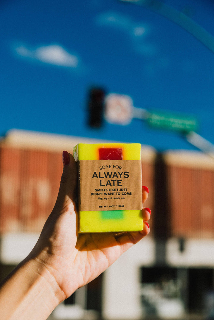 Soap for Always Late | Funny Soap